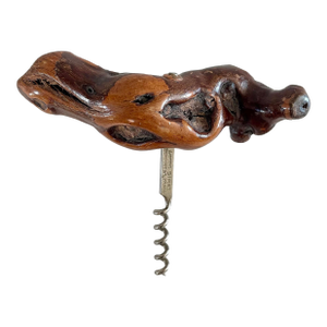 Vintage French Vine Wood Corkscrew Laurent Siret Rochefort Sur France