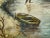 B. Van Rijn, Winter Landscape with Figures on Frozen River, Oil on Wood Panel, Framed For Sale - Image 4 of 8