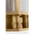 Modern Barbara Barry for Visual Comfort Signature York 24" Double Box Sconce in Soft Brass with Clear Ribbed Glass For Sale - Image 3 of 9