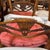 Empire Style Walnut Wood Sheaf of Wheat Dining Chairs, Set of Eight For Sale - Image 11 of 12