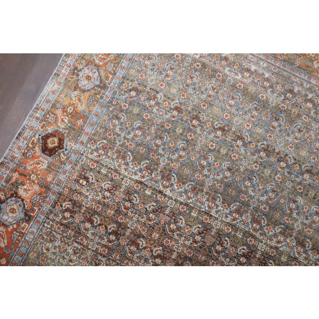 Textile Antique Persian Senneh Gallery Rug - 5'8" x 10'6" For Sale - Image 7 of 9
