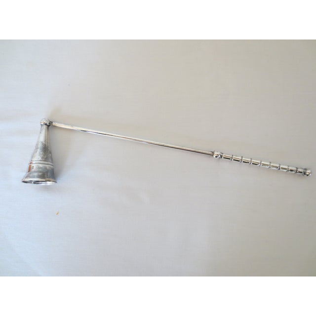 1970s 1970s Candle Snuffer Silverplate For Sale - Image 5 of 7