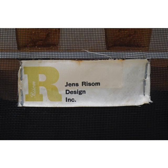 Pair Jens Risom Black & Chrome Mid Century Modern Chairs For Sale - Image 18 of 18