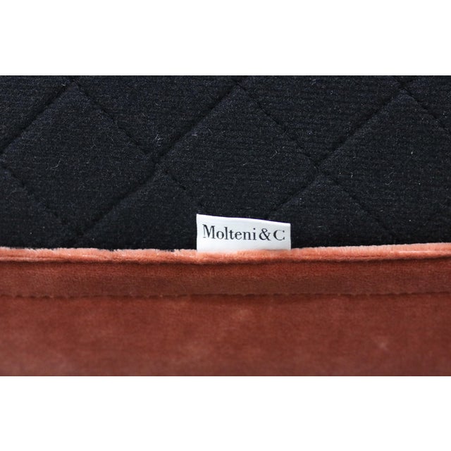 Textile Italian Lounge Chair by Gio Ponti, 2010s For Sale - Image 7 of 8