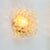 Amber Mid-Century Amber Bubble Glass Wall Light by Helena Tynell for Limburg, Germany, 1970s For Sale - Image 8 of 10