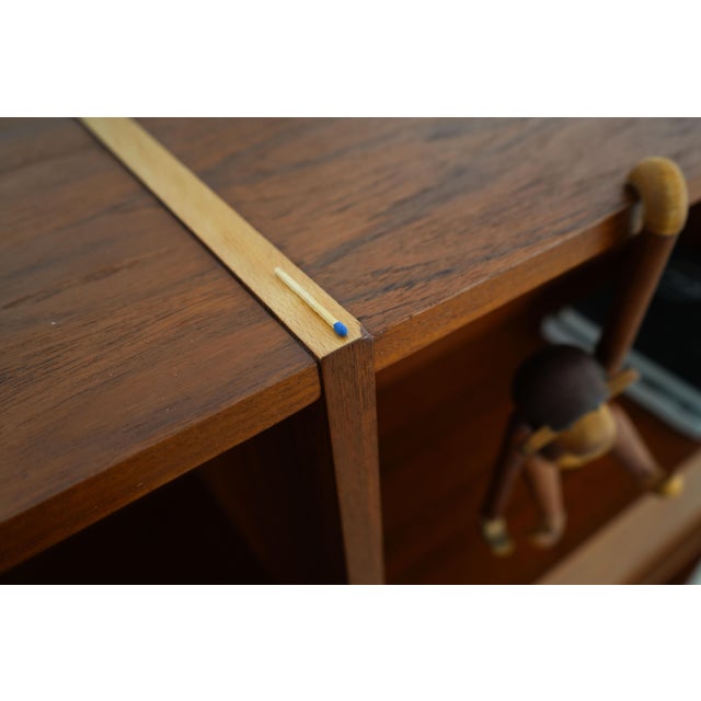 Danish Teak Bookcase, 1970s For Sale - Image 14 of 18