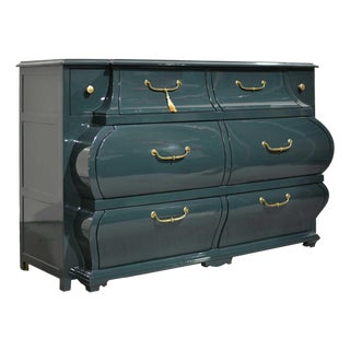 Vintage Baroque Style Bombe Chest Brittany Collection by Ralph Lauren For Sale