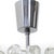 Murano Glass and Chromed Metal Chandelier, 1970s For Sale - Image 10 of 14