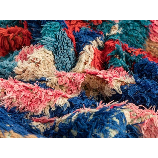 1990s Vintage Boujad Berber Rug For Sale - Image 5 of 9