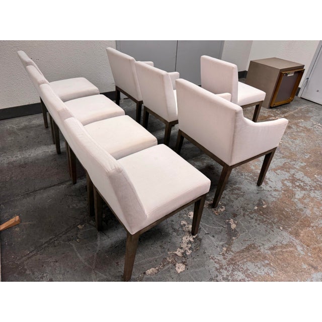 Restoration Hardware Morgan Dining Chairs, Set of Eight For Sale - Image 12 of 12