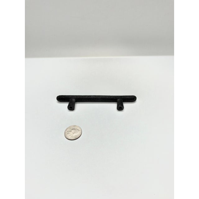 Modern Henredon Pull Black/Bronze Finish For Sale - Image 3 of 3