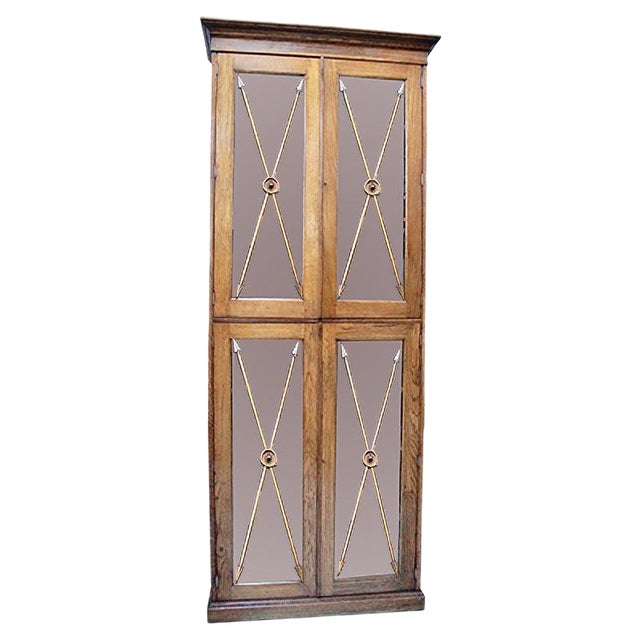 Antique Solid Oak University Bookcase, 1901 For Sale