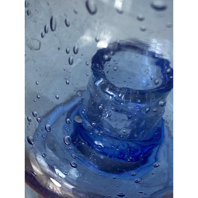 1970s Bubble Glass Tealight Holder from Biot, 1970s For Sale - Image 5 of 8