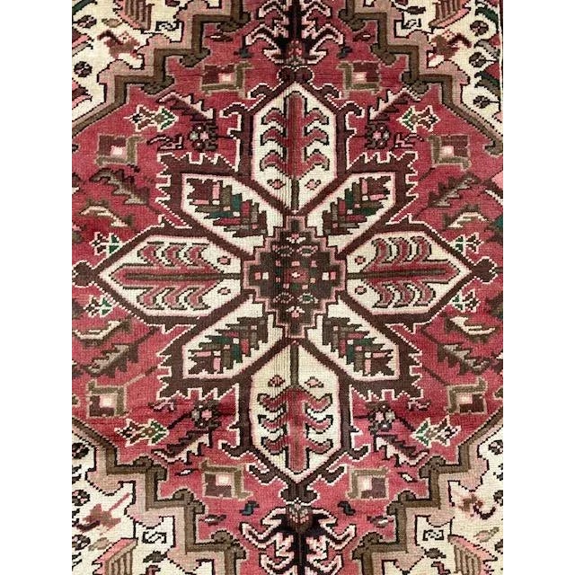 Persian 1960s Persian Heriz Rug For Sale - Image 3 of 7