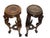 Asian style carved plant table pedestal with Dragons, ca 1920 A three-legged table 91 cm high with a Dragon on a claw foot...