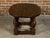 18th Century Georgian English Pine Table with Oval Top and Turned Legs For Sale - Image 4 of 12