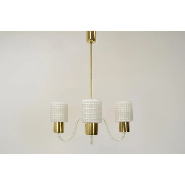 Mid-Century Chandelier from Kamenicky Senov, 1970s For Sale - Image 6 of 13