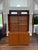 1970s 1970s Nordic Furniture Danish Modern Teak Glass Lighted Hutch Cabinet For Sale - Image 5 of 15