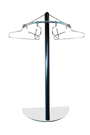 Postmodern Wall Mounted Floating Coat Rack, 1980s