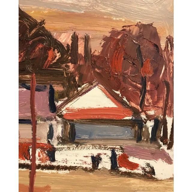 Jean Krillé, Tableau No. 45, Oil on Cardboard For Sale - Image 4 of 7