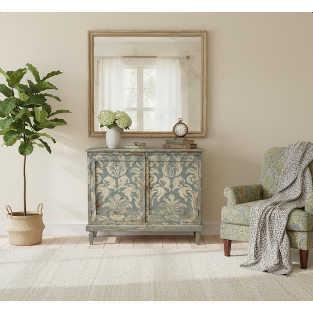 2020s Hand-Painted Italian Cabinet For Sale - Image 5 of 6