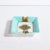 Ceramic Mid-Century Ceramic Cigar Tray in Pastel Cerulean and Gilt Detailing For Sale - Image 7 of 13