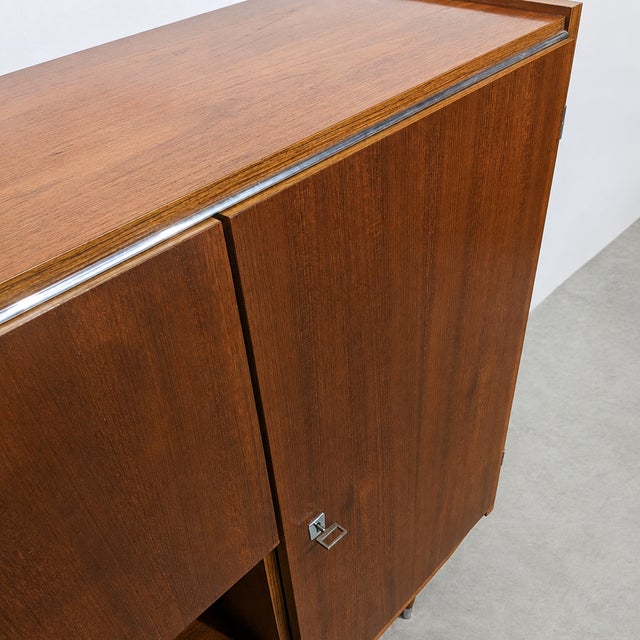 Mid-Century Highboard with Bar and Writing Compartment, 1960s For Sale - Image 11 of 12