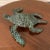 Brutalist Late 20th Century Artist Made Brutalist Style Bronze Turtle Sculpture For Sale - Image 3 of 4