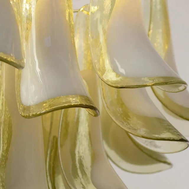 Petal Suspension Lamp in Murano Glass, Italy, 1990s For Sale - Image 12 of 13