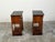 Early 19th Century French Empire Early 19th Century Walnut Console Tables with Grey Marble Tops For Sale - Image 9 of 12