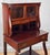 Antique Traditional Empire Mahogany Writing Desk Stand W/ Bookcase Top For Sale - Image 6 of 12