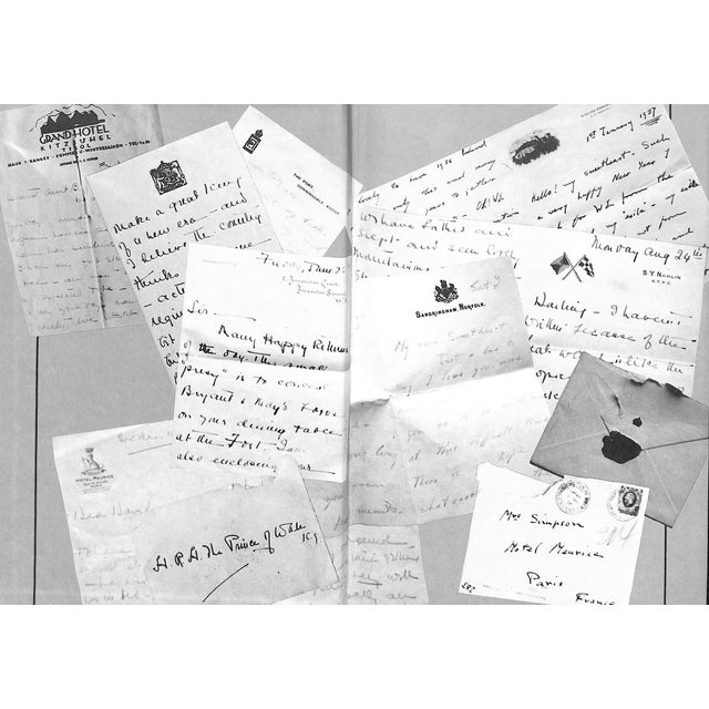 1980s "Wallis and Edward Letters 1931-1937: The Intimate Correspondence of the Duke and Duchess of Windsor" 1986 Blogh, Michael For Sale - Image 5 of 12