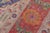 Art Nouveau Vintage 1990's Blue/Red Wool Rug - 9'5'' X 12'8'' For Sale In New York - Image 6 of 10