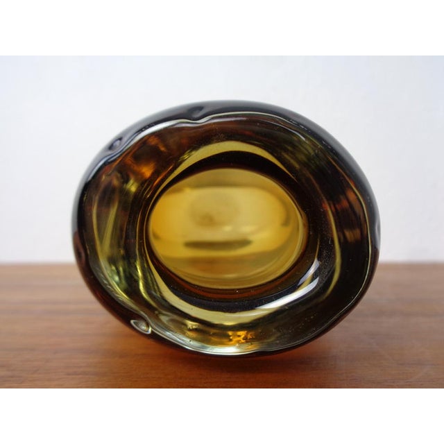 Finnish Glass Vase by Armando Jacobino for Oy Kumela, 1950s For Sale - Image 10 of 15