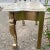 Rococo 1970s Vintage Syroco Low Profile Cast Resin Table With Faux Marble Top. For Sale - Image 3 of 11