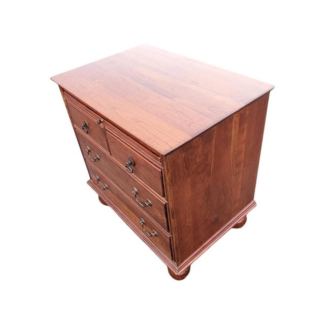 1990s Bob Timberlake for Lexington 4Drawer Wild Cherry Bedside Chests