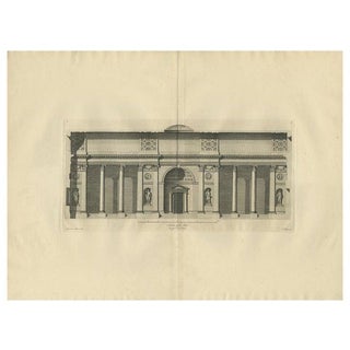 Gandon, Kedleston Hall, 1770, Print For Sale