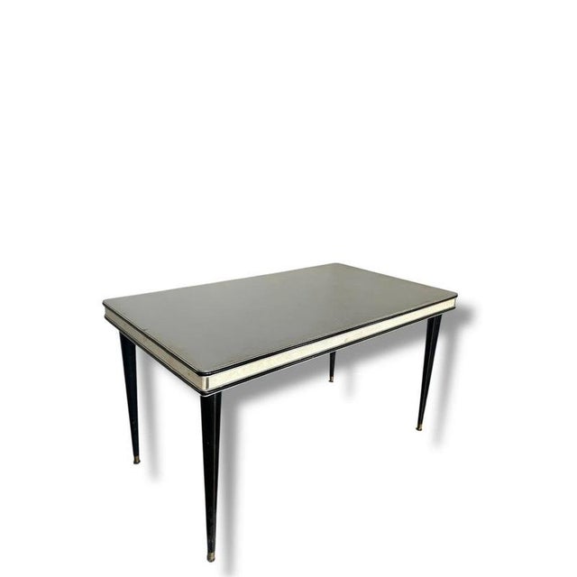 Rustic Vintage Italian Dining Table in Wood by Umberto Mascagni For Sale - Image 3 of 6