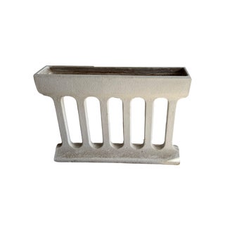 Mid-Century Modern Concrete Planter, 1960s For Sale
