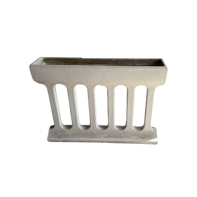 Mid-Century Modern Concrete Planter, 1960s For Sale