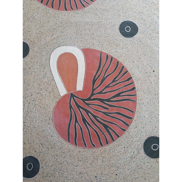 1970s Large Ceramic Plate from Duilio Jimenez, 1970s For Sale - Image 5 of 12