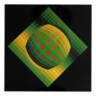 Victor Vasarely, VEGA ZETT 01, Photogravure For Sale