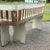 Antique Corner Bench, Czechoslovakia 1940s, Set of 2 For Sale - Image 12 of 13