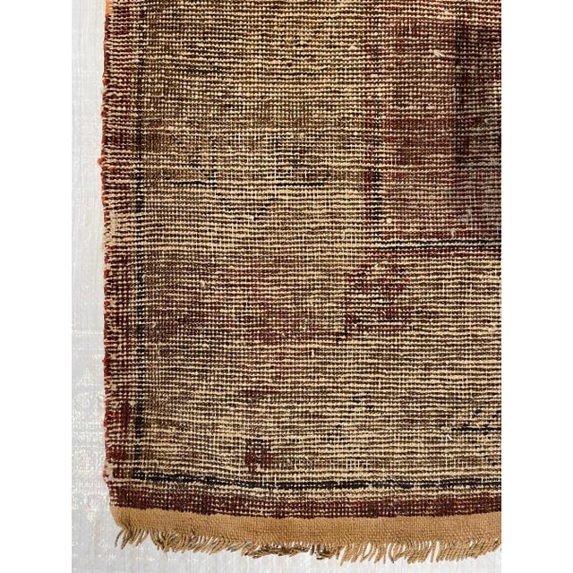 Traditional Early 20th Century Botanical Samarkand Rug For Sale - Image 3 of 9