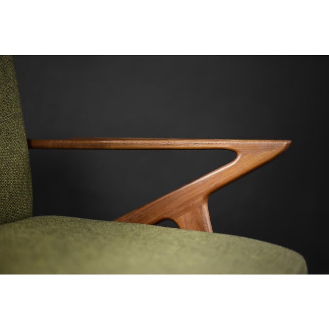 Vintage Danish Three-Seater Z-Sofa by Poul Jensen for Selig Furniture, 1950s For Sale - Image 14 of 18