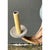 Vintage Horn Motif Metal Hanging Light For Sale - Image 11 of 12