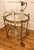 Vintage Brass Serving Trolley, 1950s, in Flawless conditions. Designed 1950 to 1959