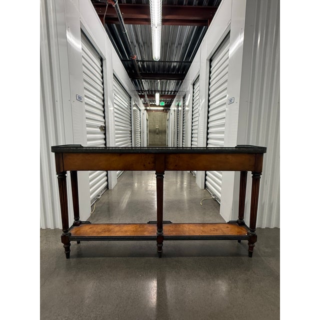 Theodore Alexander Theodore Alexander Louis XVI Console Table For Sale - Image 4 of 10