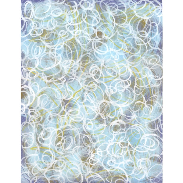 2010s Minimalist Abstract Painting, Vapor Study For Sale - Image 5 of 5
