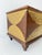 Wood 19th Century Folk Art Dome-Top Wallpaper Travel Chest, 1878 For Sale - Image 7 of 18